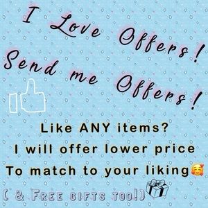 ☀️Offers are welcomed☀️